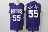 Sacramento Kings #55 Jason Williams Purple Nike Throwback Stitched Jersey,baseball caps,new era cap wholesale,wholesale hats